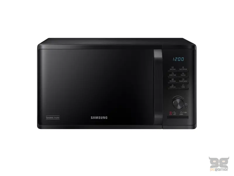 Samsung MS23K3515AK/E2 mikrotalasna pećnica, zapremina 23l, 800W, 6 nivoa snage, crna