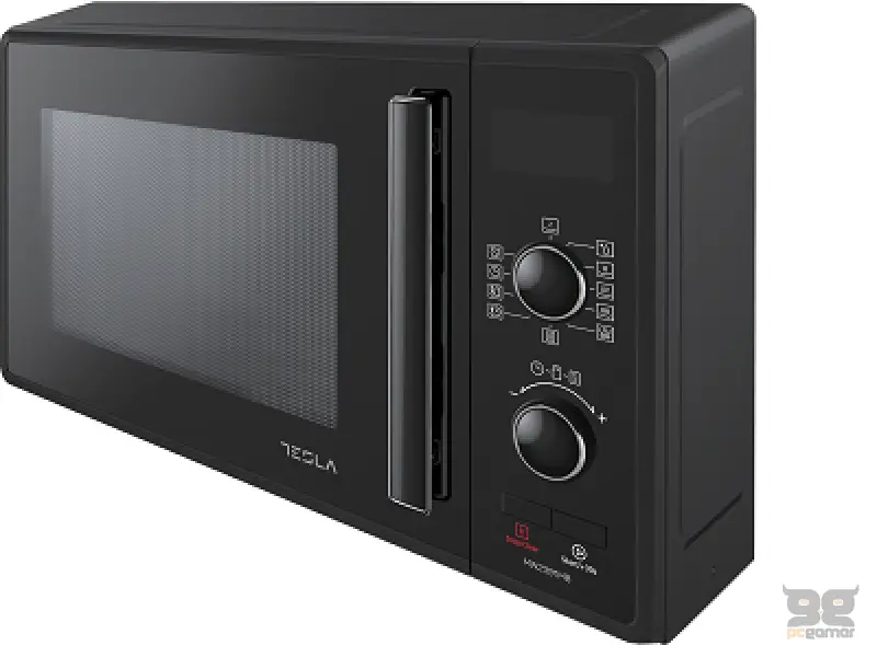 Tesla MW2391MB mikrotalasna pećnica, 23l, 900W, grill 1000W, digit. komande, 5 nivoa snage, crna