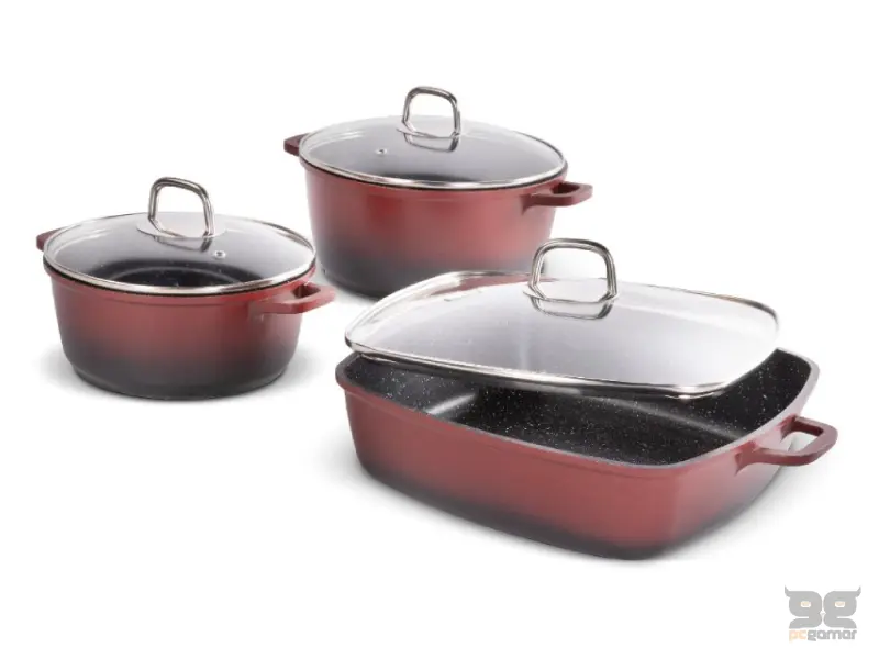 LAMART LT1285 set šerpi sa poklopcem 