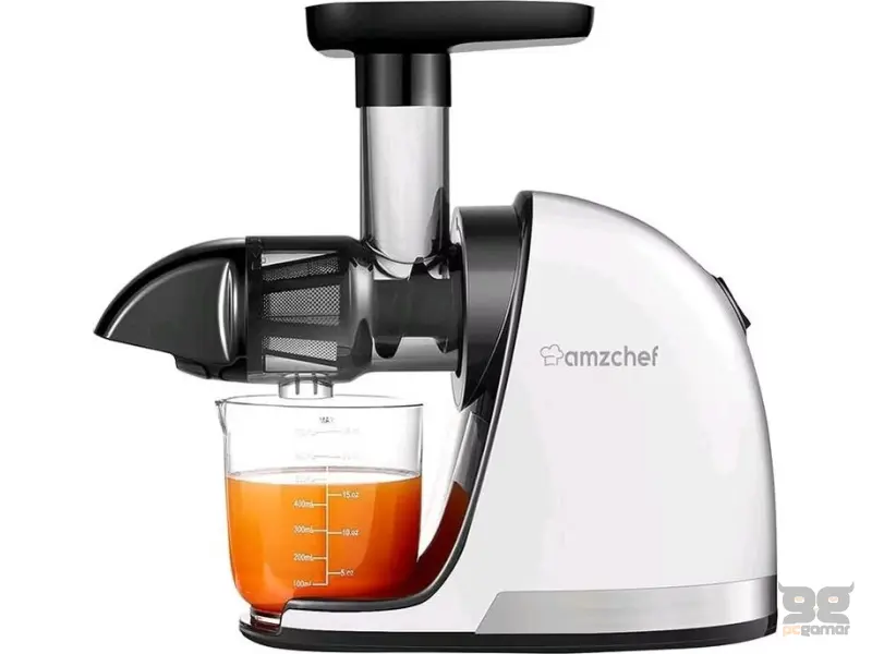 AMZCHEF Slow Juicer 1501-WT White