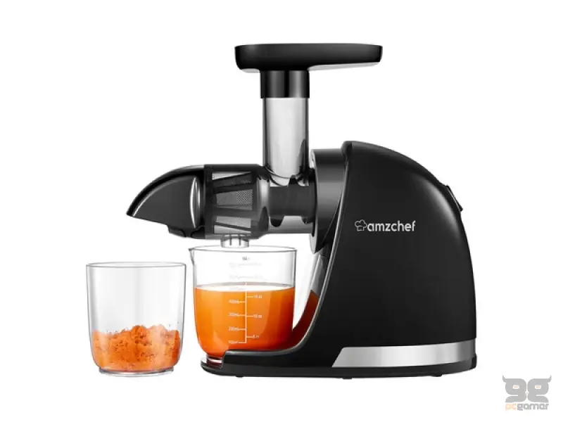 AMZCHEF Slow Juicer ZM1501-BK-SM Black