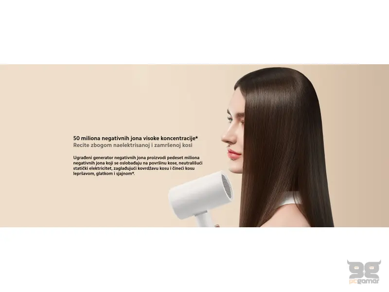 Xiaomi Compact Hair Dryer H101 White