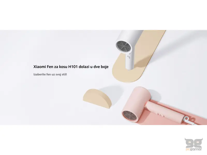 Xiaomi Compact Hair Dryer H101 (Pink)