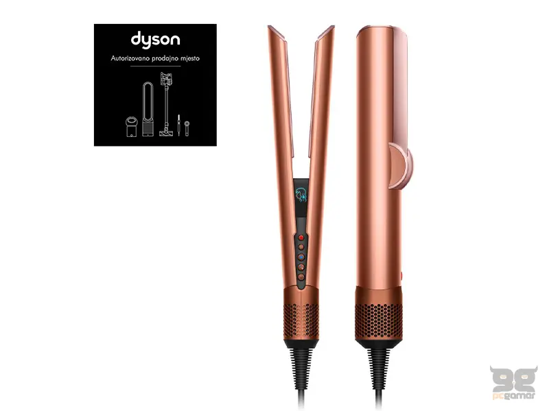 Dyson Airstrait 143343 Amber Silk Pink