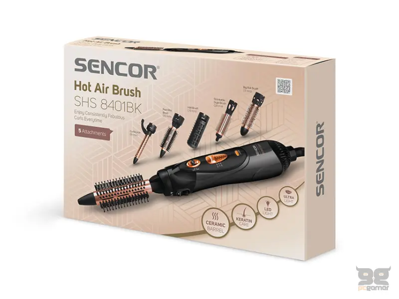 SENCOR SHS 8401BK Električna četka za kosu 