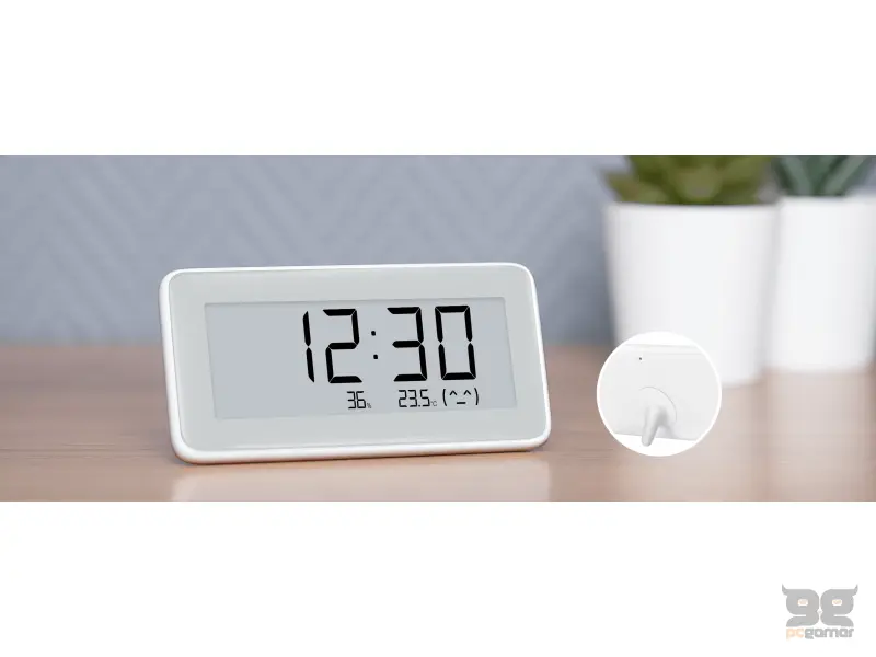 Mi Temperature and Humidity Monitor Clock