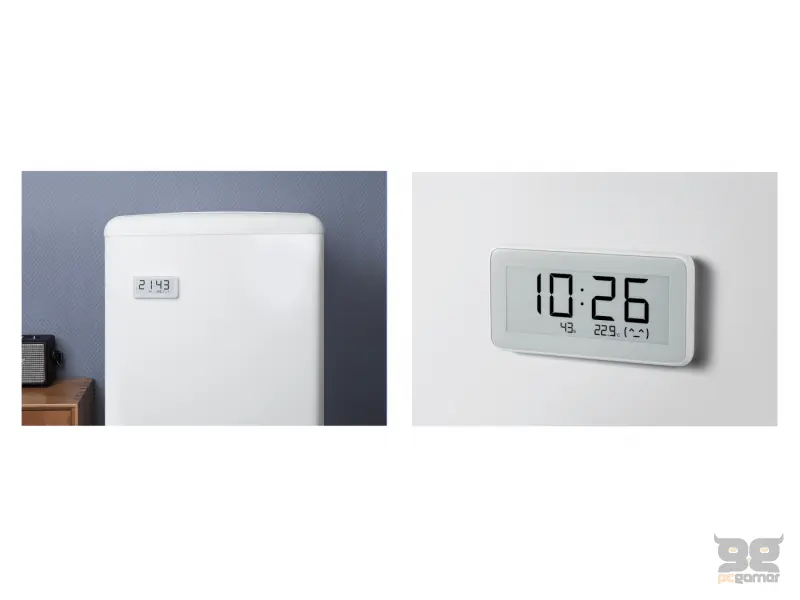 Mi Temperature and Humidity Monitor Clock