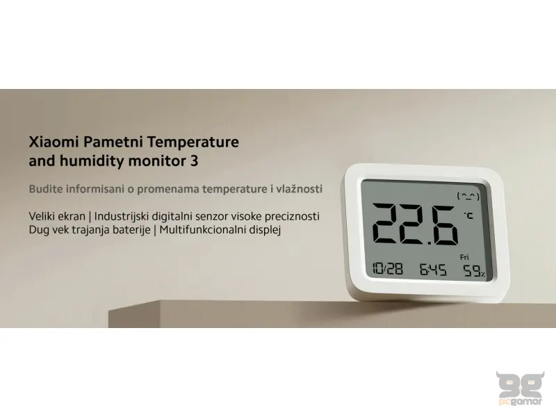 Mi Temperature and Humidity Monitor 3
