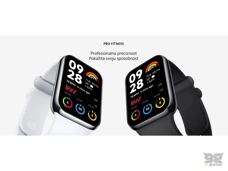 Xiaomi Smart Band 8 Pro (Light Grey)