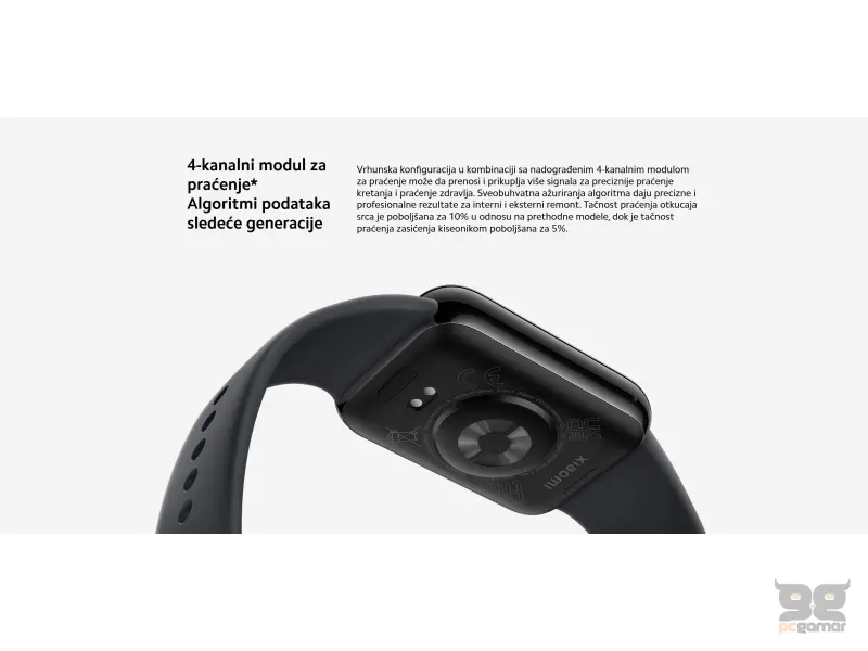 Xiaomi Smart Band 8 Pro (Light Grey)