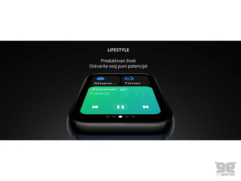 Xiaomi Smart Band 8 Pro (Light Grey)