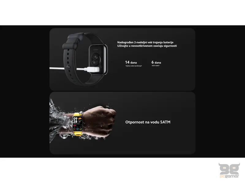 Xiaomi Smart Band 8 Pro (Light Grey)