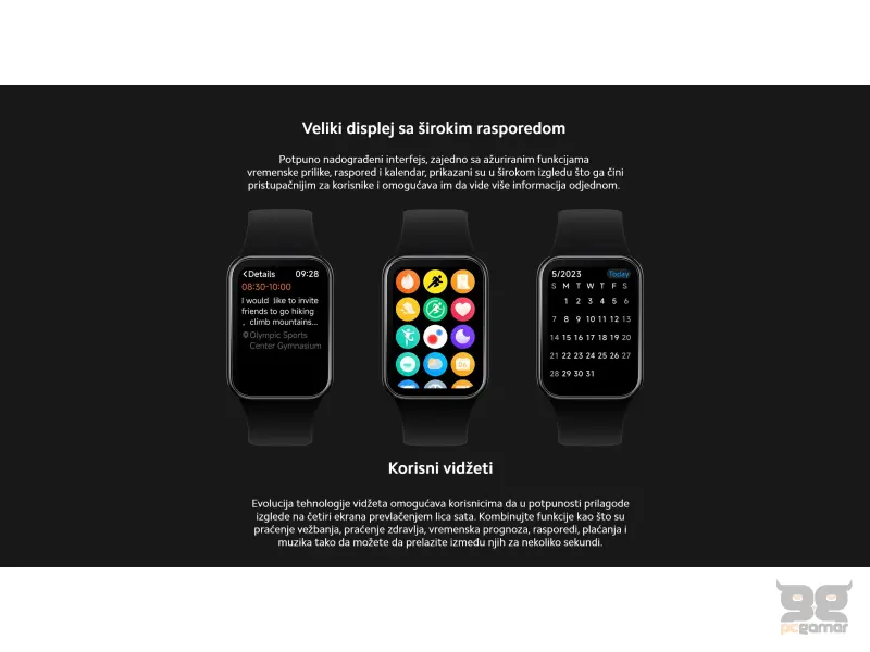 Xiaomi Smart Band 8 Pro (Light Grey)