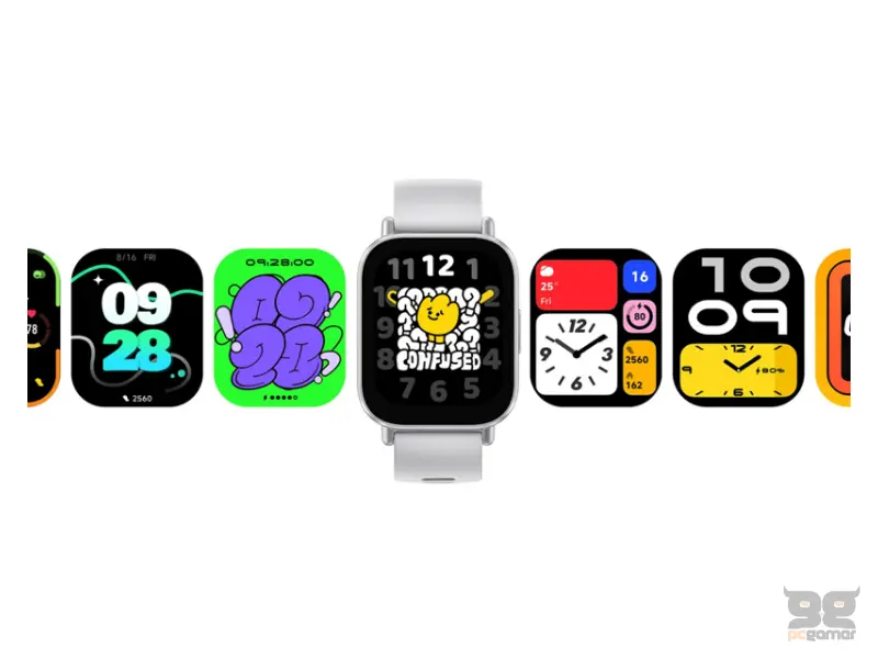 XIAOMI Redmi Watch 5 Active Matte Silver sat (BHR8790GL) 