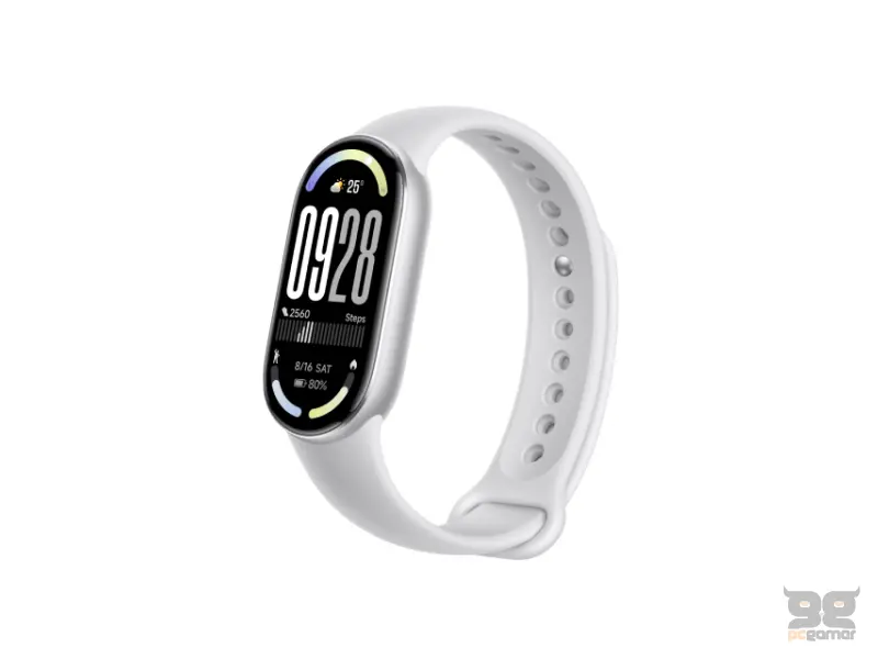 XIAOMI Mi Smart Band 10 Glacier Silver (BHR07PSGL) 