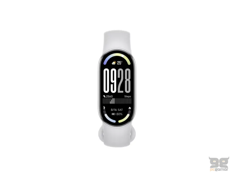 XIAOMI Mi Smart Band 10 Glacier Silver (BHR07PSGL) 