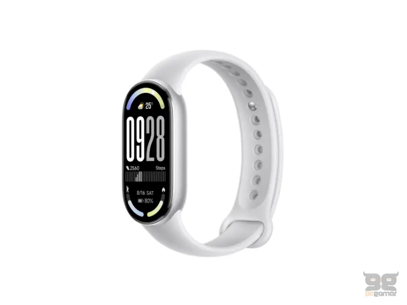 XIAOMI Mi Smart Band 10 Glacier Silver (BHR07PSGL) 