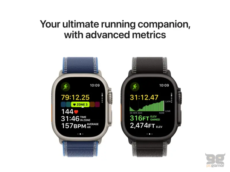 APPLE Watch Ultra 3 Cellular 49mm Black Titanium Case with Black Alpine Loop - Medium (mf0v4se/a) 