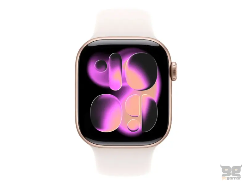 APPLE Watch Series 11 GPS 42mm Rose Gold Aluminium Case with Light Blush Sport Band - M/L (meu04et/a) 