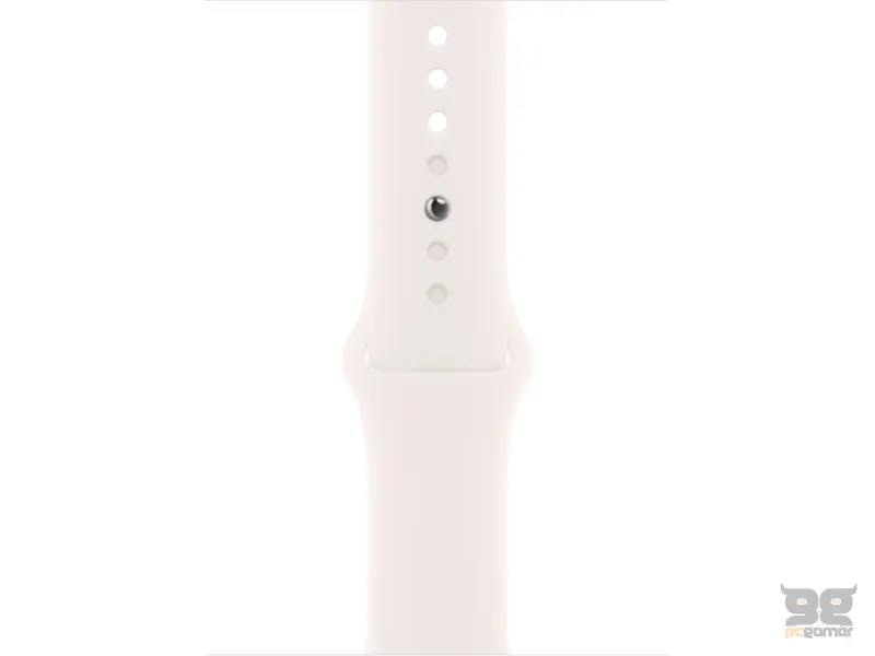 APPLE Watch S11 GPS 46mm Rose Gold Aluminium Case with Light Blush Sport Band - S/M (mev64rk/a) 