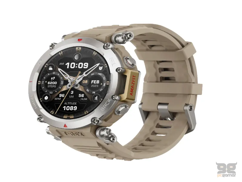 Amazfit T-Rex Ultra Sahara/Steel/10ATM/Amoled 1.39"/89g/WiFi/BT