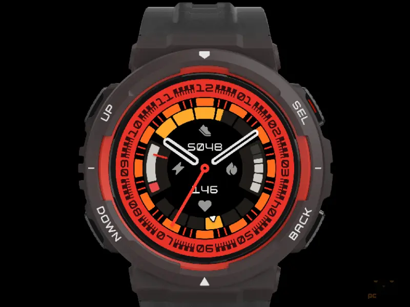 Amazfit Active Edge Lava Black European