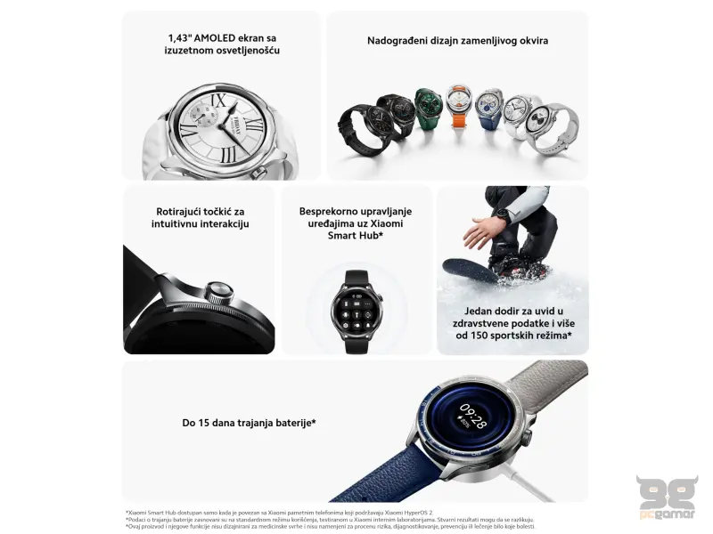 Xiaomi Watch S4 Silver