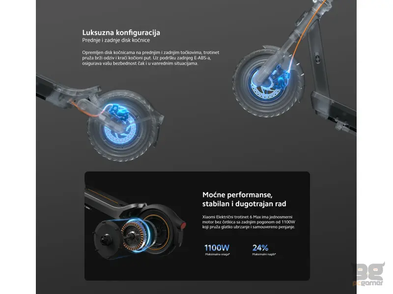 Xiaomi Electric Scooter 6 Max GL