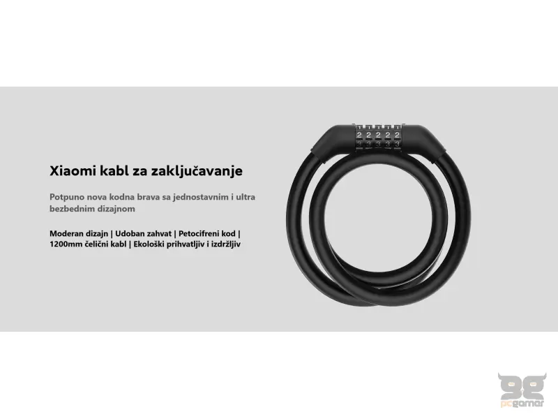 Xiaomi Electric Scooter Cable Lock