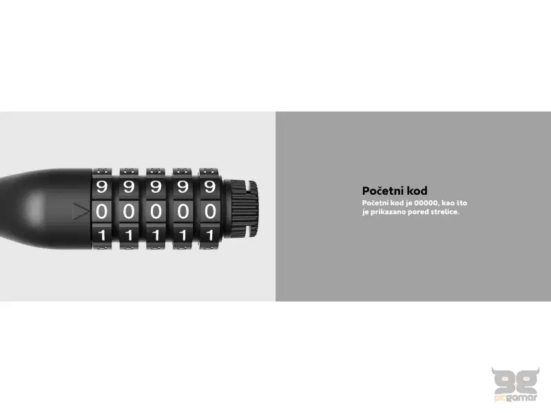 Xiaomi Electric Scooter Cable Lock