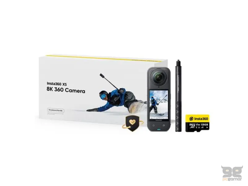 Insta360 X5 Snowboard Bundle