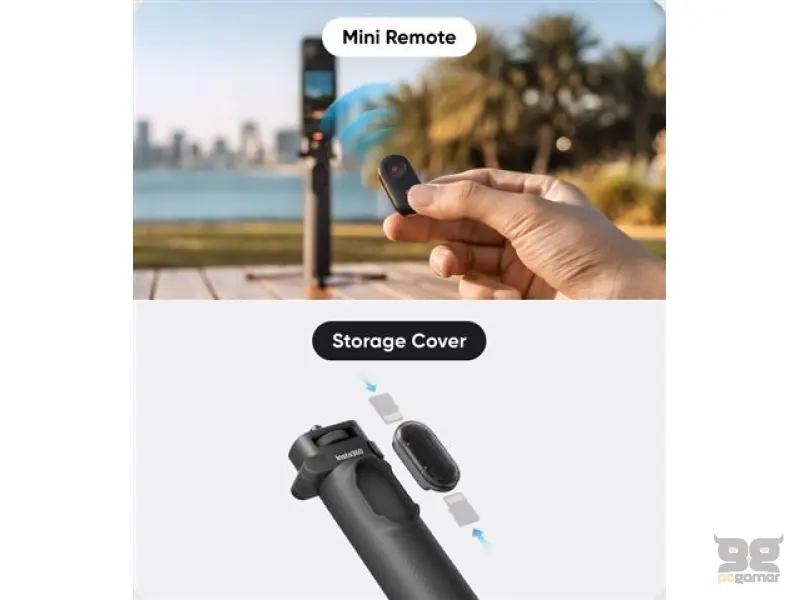 Insta360 Fold. 2-in-1 Selfie Stick Kit