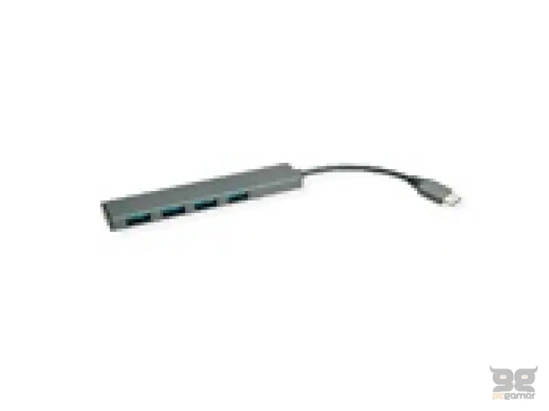 ROLINE USB 3.2 Gen 1 Hub, 4 Ports, Type C kabl za konekciju
