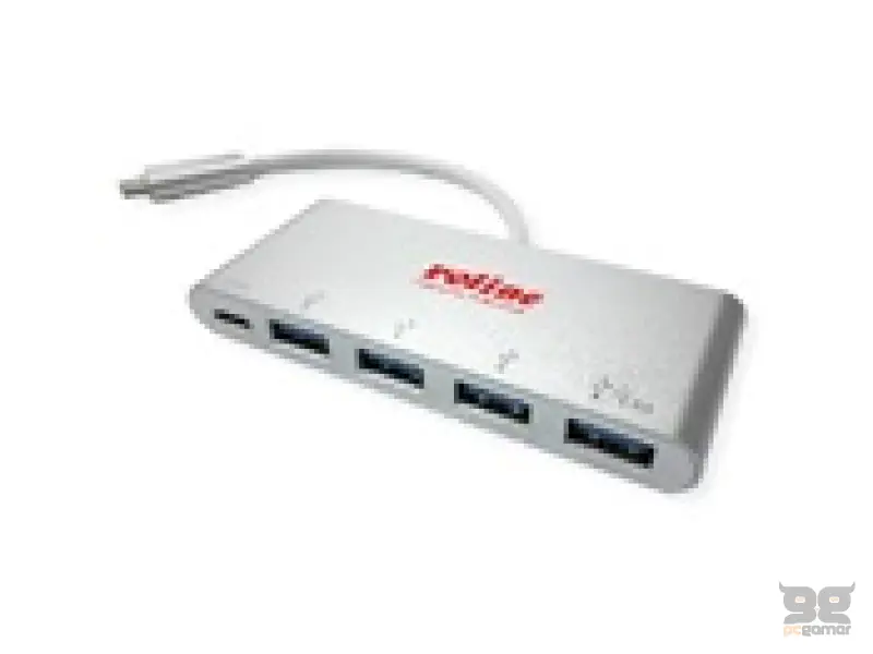 ROLINE USB 3.2 Gen 1 Hub, 4x USB A, 1x PD
