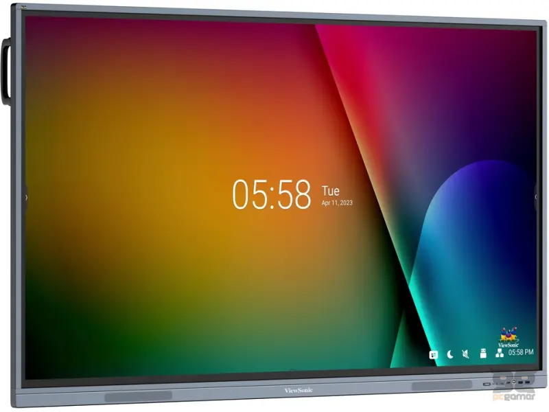 ViewSonic Interaktivni displej IFP7533-G multi touch  3840x2160 350nits 8G RAM 128GB OPS x1, Wi-Fi slot x1, HDMI-in x3, HDMI out x1, VGA x1