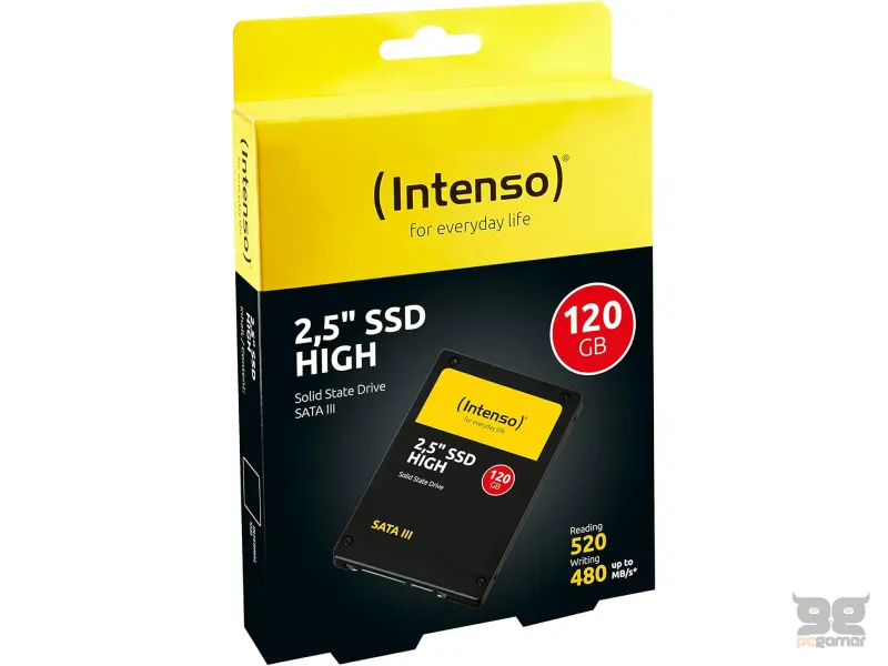 Intenso SSD 120GB 2.5" High Performance 520/500