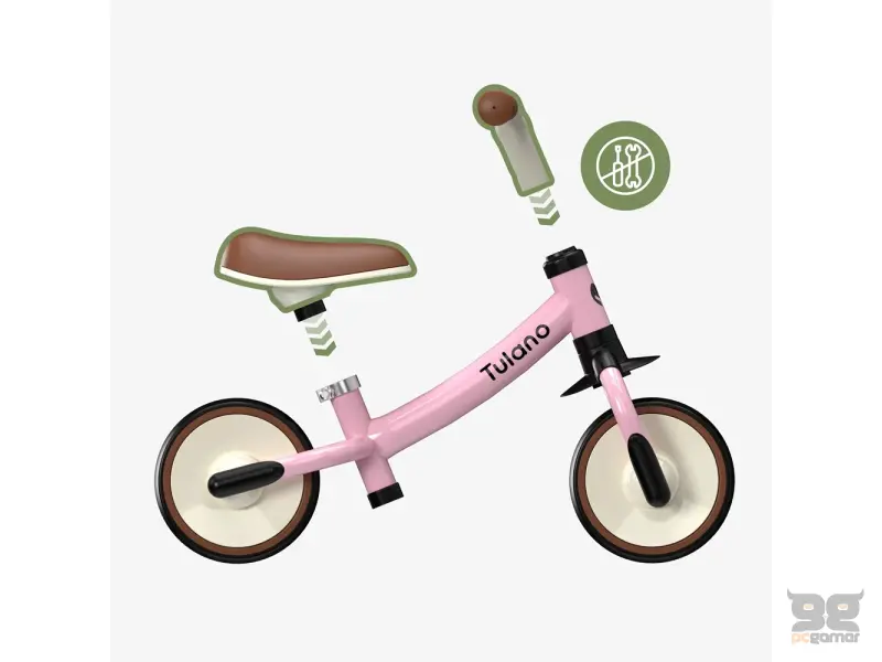 Tulano Dječiji balans bicikl TN Scout 15 Pink