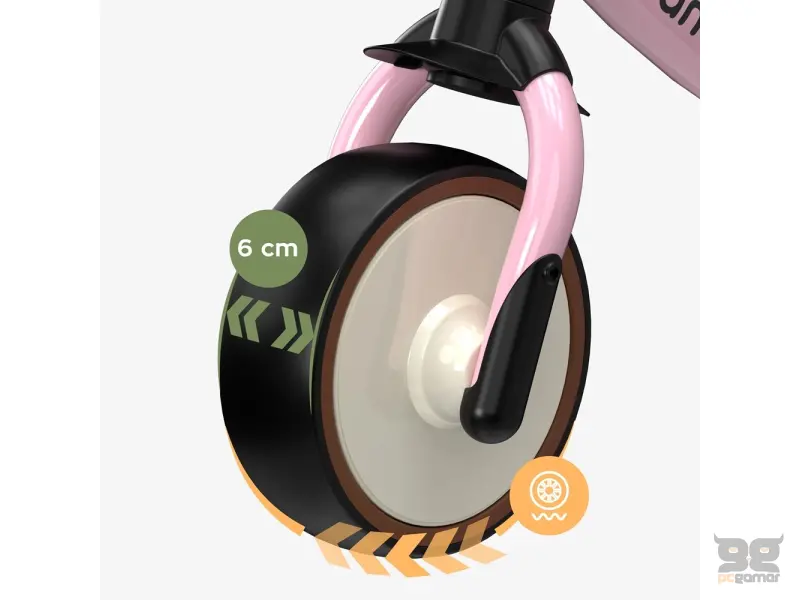 Tulano Dječiji balans bicikl TN Scout 15 Pink