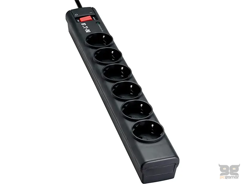 Eaton Protection Strip 6 DIN, produžni - napojni panel 6xSchuko, sa prenaponskom zaštitom, 1m