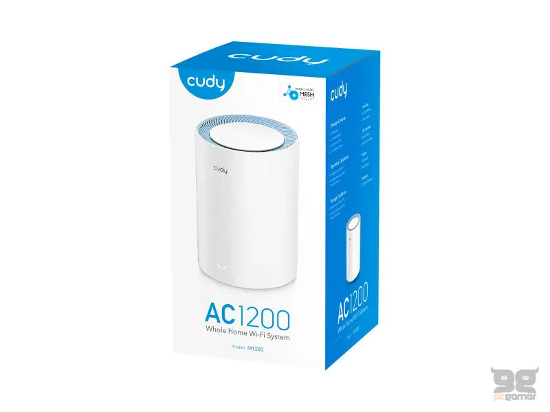 CUDY Access Point M1200(2-Pack) AC1200 Wi-Fi Mesh