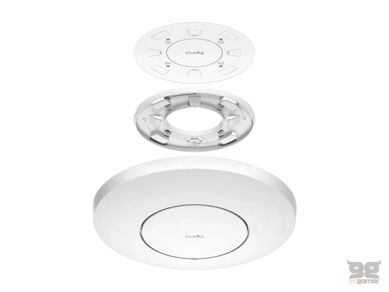 CUDY Access Point AP1300 AC1200 Dual-Band Gigabit Wi-Fi + PoE adapter
