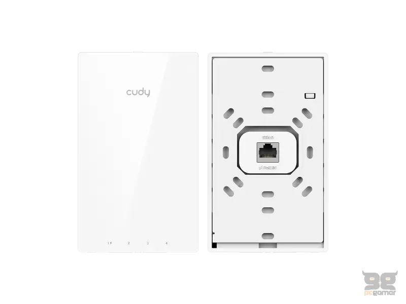 CUDY Access Point AP1300 Wall AC1200 Dual-Band Wall-Plate Gigabit Wi-Fi
