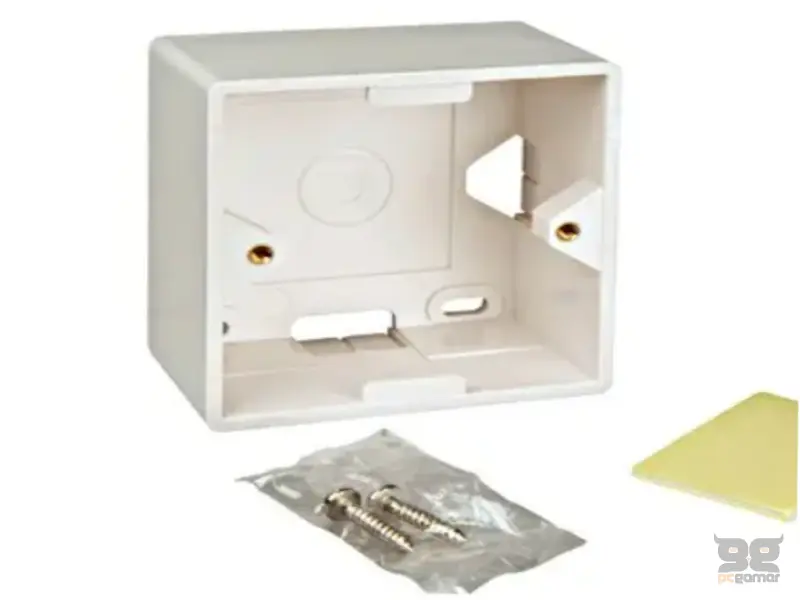 Schrack TOOLLESS LINE-Nazidna kutija za utičnice, 80x80x42mm