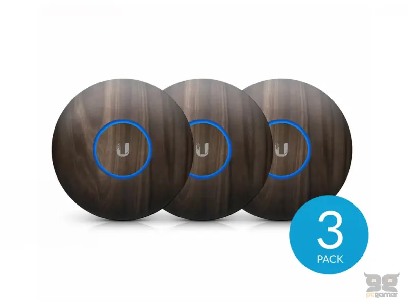 UBIQUITI Access Point nanoHD / U6 Lite Cover, 3-Pack, Wood