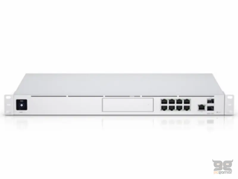 UBIQUITI UniFi UDM-PRO Dream Machine Pro, (8) GbE RJ45 ports, (1) 10G SFP+ port, 3.5" NVR HDD bay