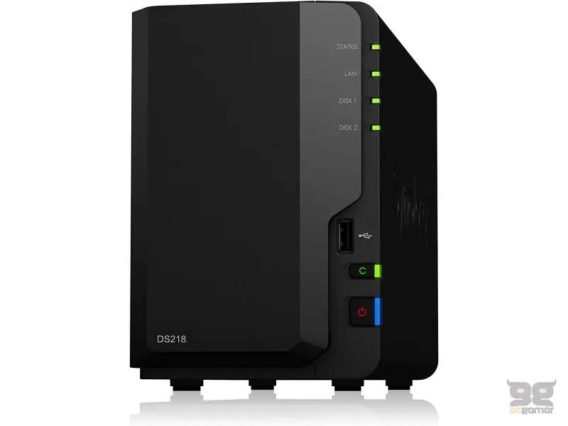 Synology NAS DiskStation DS223 Tower 2-bays 3.5" SATA HDD/SSD