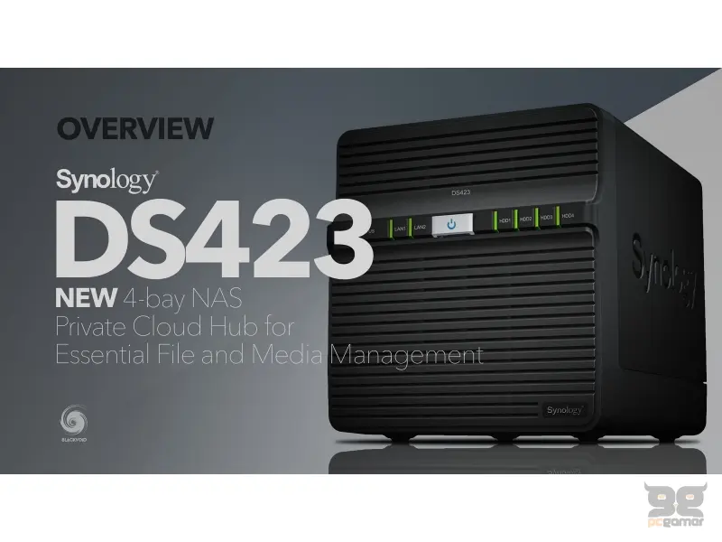 Synology DiskStation DS423 Tower 4-bay 3.5" SATA HDD/SSD