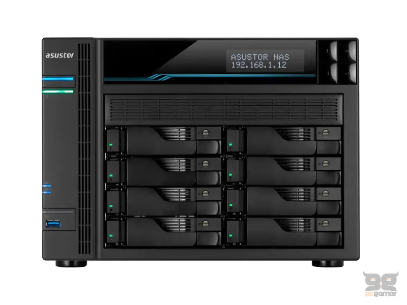 ASUSTOR NAS Storage Server LOCKERSTOR 8 AS6508T 