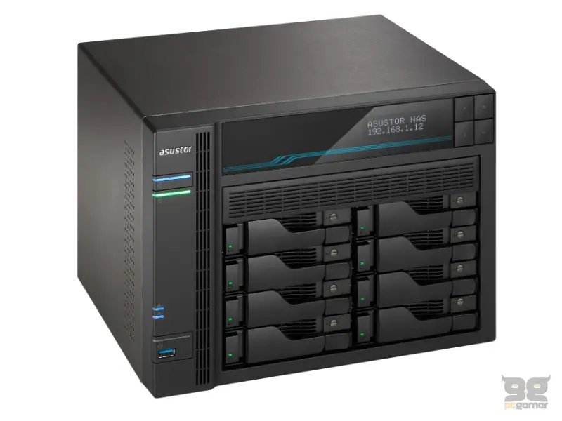 ASUSTOR NAS Storage Server LOCKERSTOR 8 AS6508T 