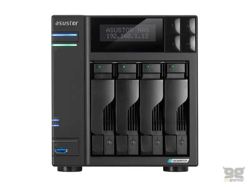 ASUSTOR NAS Storage Server LOCKERSTOR 4 Gen2 AS6704T 